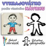 Vykrajovátko podle vlastního návrhu z dětské kresby – Hledejceny.cz