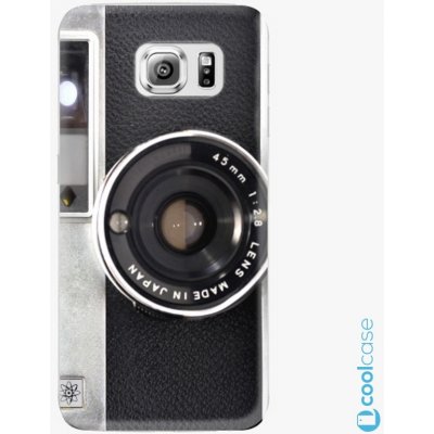 Pouzdro iSaprio - Vintage Camera 01 - Samsung Galaxy S6 Edge – Sleviste.cz