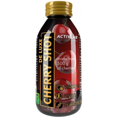 Activlab De Luxe Cherry Shot Hořká třešňová šťáva 80 ml – Hledejceny.cz