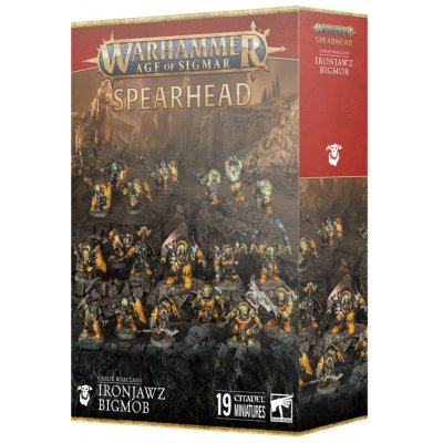 GW Warhammer Spearhead: Orruk Warclans Ironjawz Bigmob – Zboží Živě