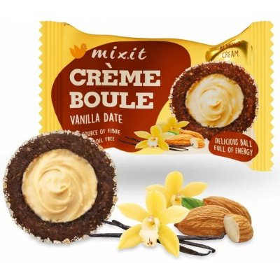 Mixit Créme boule vanilka datle 30 g – Zbozi.Blesk.cz