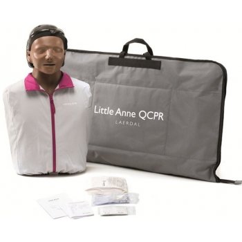 Laerdal Medical Little Anne QCPR resuscitační figurína dark