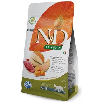 N&D Grain Free Pumpkin CAT Duck & Cantaloupe melon 4 x 1,5 kg – Zbozi.Blesk.cz