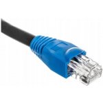 Goobay 21.92.0975 UTP kat. 6 venkovní Patch, , modrá krytka, 50m, černý – Zboží Živě