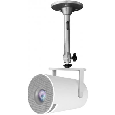 Držák na projektor stropní a na zeď AF004LE/22 Barva: Černá Univerzální, 360° rotace, 22 cm, 3kg – Zboží Živě