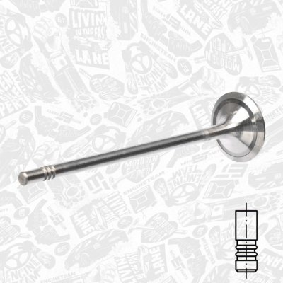 Výfukový ventil ET ENGINETEAM VE0152 – Zboží Mobilmania