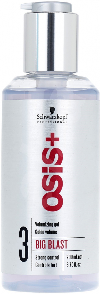 Schwarzkopf Osis Big Blast Volumizing Gel Gel pro objem vlasů 200 ml