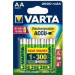 Varta Power AA 2600 mAh 4ks 5716101404 – Zboží Mobilmania