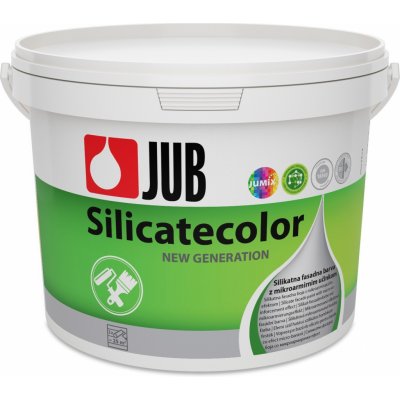 JUB Silicatecolor Mikroarmovaná silikátová fasádní barva 5 l – HobbyKompas.cz