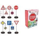 Big sada 10 dopravních značek – Hledejceny.cz