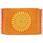 šátek sarong pareo Peacock červený – Zbozi.Blesk.cz