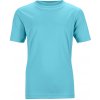 Dětské tričko JAMES & NICHOLSON dětské sportovní tričko Active JN358K modrá pacific