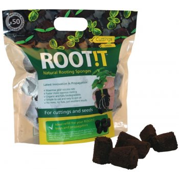 Root!t Natural Rooting Sponges 50 ks fleximix sadbovací kostky