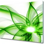 Skleněné deska do kuchyně abstrakce 60x52 cm – Zboží Mobilmania