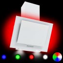 Meedo Nástěnná digestoř RGB LED 60 cm nerezová ocel a tvrzené sklo