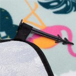 SPRINGOS Pikniková deka 200x150 cm tropický vzor PM042 – Zboží Dáma