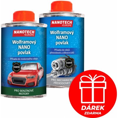 Nanotech-Europe SADA - pro BENZÍNOVÉ motory s MECHANICKOU převodovkou 140 ml + 80 ml