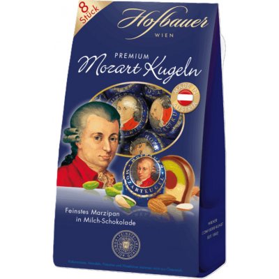 Lindt Hofbauer Mozart kugeln mléčná 160 g – Hledejceny.cz