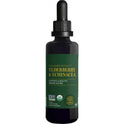 Global Healing Organic Elderberry & Echinacea 59,2 ml – Hledejceny.cz