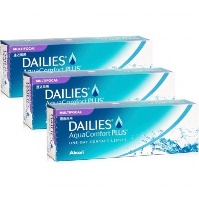 Alcon Dailies AquaComfort Plus Multifocal 90 čoček – Hledejceny.cz