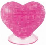 HCM KINZEL 3D Crystal puzzle Srdce červené 46 ks – Zboží Dáma