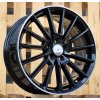 Alu kolo, lité kolo Racing Line B5969 7x17 5x100 ET46 black polished Lip