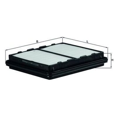 Vzduchový filtr MAHLE LX 848 – Hledejceny.cz