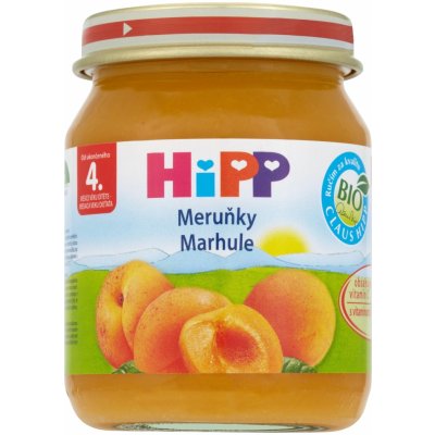 HiPP BIO Meruňky 125 g – Zbozi.Blesk.cz