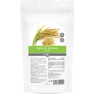 VIESTE GROUP Bio rýžový protein z hněd.rýž. 350 g – Hledejceny.cz