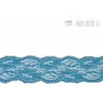 Elastická krajka petrolejová, 100 mm – Zboží Mobilmania