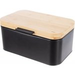 ORION Black Chlebovka 30 x 19,5 x 14,5 cm, plechová, černá ORION 152466 – Sleviste.cz
