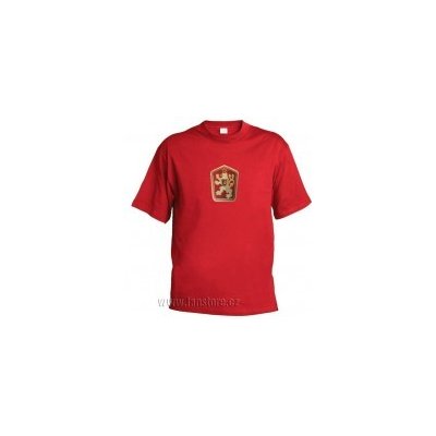 Retro tričko ČSSR červené – Zboží Mobilmania