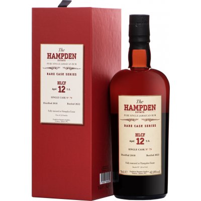 Hampden Estate HLCF 12y Rare Cask Series #79 62,8% 0,7 l (kazeta) – Zboží Mobilmania