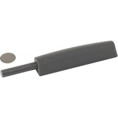 Walteco Systém otvírání bezúchytkových dvířek Push to open magnet 89 mm seřiditelný +/- 3mm vč. protikusu, grafit 91026 – Hledejceny.cz