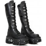 New Rock Itali Negro boty kožené černé – Zbozi.Blesk.cz