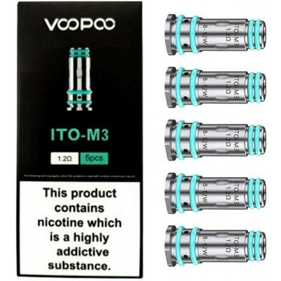 Voopoo ITO M Coil M1 0.7 ohm 5 ks – Hledejceny.cz