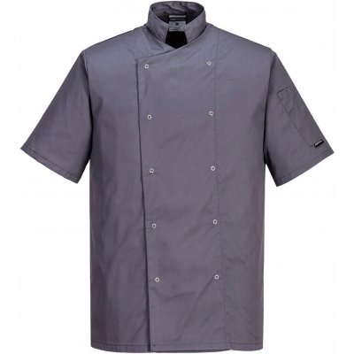 Portwest Cumbria Chefs C733 krátký rukáv černý XS – Zboží Dáma