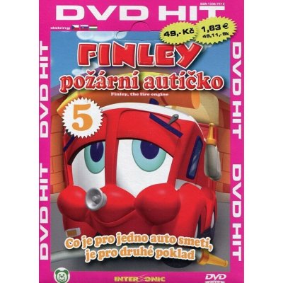 Finley požární autíčko 5 - edice -HIT DVD – Zboží Mobilmania