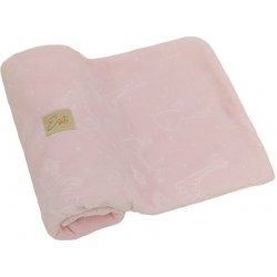 ESITO Dvojitá dětská deka Mikroplyš ZOO Cameo pink růžová