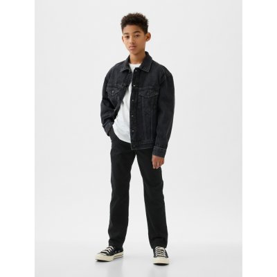 GAP dětské kalhoty straight stretch černá – Zbozi.Blesk.cz