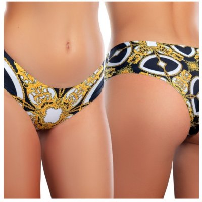 Gemini Dámské kalhotky Meméme BAROQUE VINTAGE Hi-briefs Černá – Zbozi.Blesk.cz