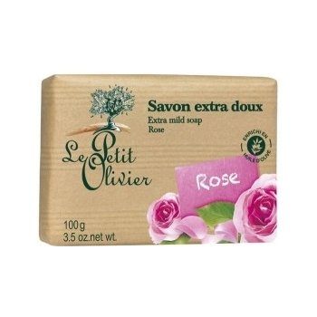 Le Petit Olivier mýdlo Růže 100 g