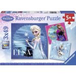 Ravensburger Ledové království Elsa Anna Olaf 3v1 3 x 49 dílků – Hledejceny.cz
