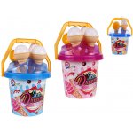 Teddies Sada na písek kbelík formičky zmrzlina Modrá – Sleviste.cz