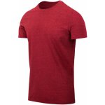 Tričko Helikon-Tex slim melanž červená – Zboží Mobilmania