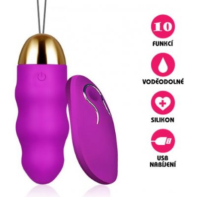 VšeNaSex.cz USB Silicone Beads fialové – Hledejceny.cz