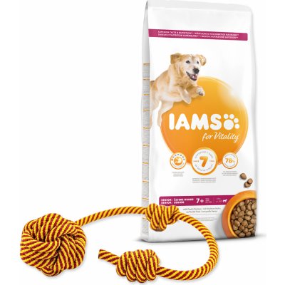 IamsDog Senior Large Chicken 12 kg – Hledejceny.cz