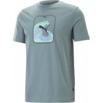 Puma pánské triko GRAPHICS WAVE TEE 674483-84 Gray