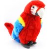 Plyšák Papoušek červený 32 cm