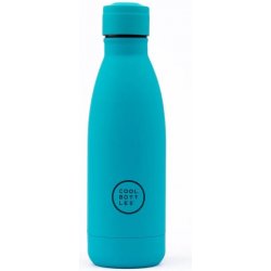 Cool Bottles Nerezová termolahev Vivid Turquoise třívrstvá 350 ml